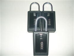16Pcs 4 Dial Realtor Real Estate Metal Lock Box Key Safe Vault Door Hanger 